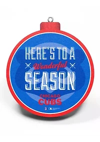 YouTheFan MLB Chicago Cubs 3D Logo Series Ornaments