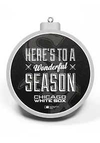 YouTheFan MLB Chicago White Sox 3D Logo Series Ornaments