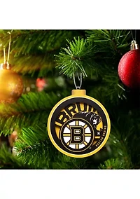 YouTheFan NHL Boston Bruins 3D Logo Series Ornaments