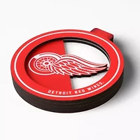 YouTheFan NHL Detroit Red Wings (Joe Louis) 3D Logo Series Ornaments
