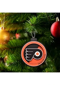 YouTheFan NHL Philadelphia Flyers 3D Logo Series Ornaments