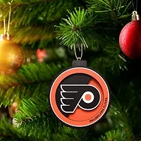 YouTheFan NHL Philadelphia Flyers 3D Logo Series Ornaments