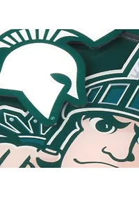 Michigan State Spartans YouTheFan NCAA Michigan St Spartans 3D Logo Series Coasters
