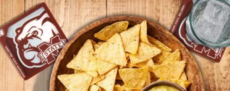 Mississippi State Bulldogs YouTheFan NCAA Mississippi St Bulldogs 3D Logo Series Coasters