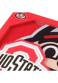 YouTheFan NCAA Ohio State Buckeyes 3D Logo Series Coasters