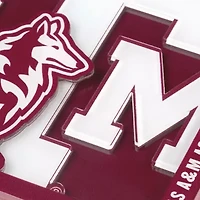 YouTheFan NCAA Texas A&M Aggies 3D Logo Series Coasters