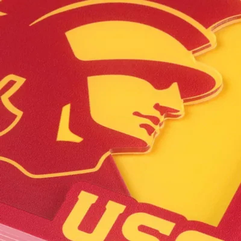 YouTheFan NCAA USC Trojans 3D Logo Series Coasters