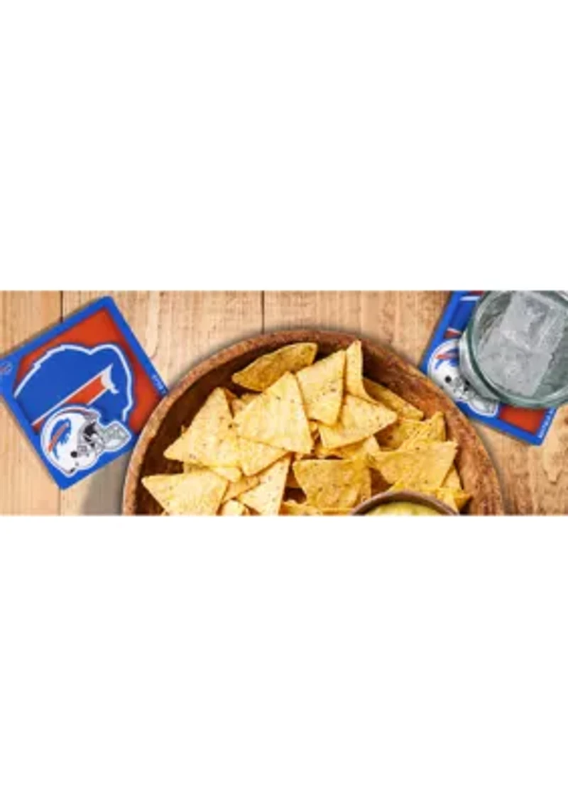 YouTheFan NFL Buffalo Bills 3D Logo Series Coasters