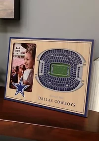 YouTheFan NFL Dallas Cowboys 3D StadiumView Picture Frame - AT&T Stadium