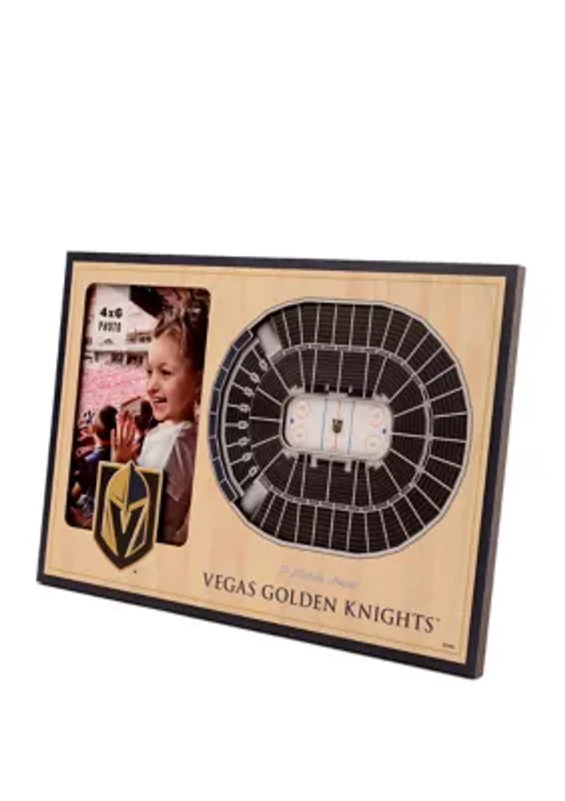 YouTheFan NHL Vegas Golden Knights 3D StadiumView Picture Frame - T-Mobile Arena