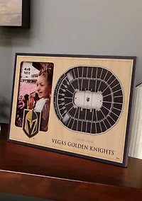 YouTheFan NHL Vegas Golden Knights 3D StadiumView Picture Frame - T-Mobile Arena