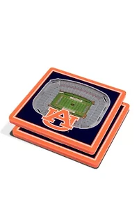 YouTheFan NCAA Auburn Tigers 3D StadiumView Coasters - Jordan-Hare Stadium