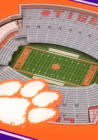 YouTheFan NCAA Clemson Tigers 3D StadiumView Coasters - Memorial Stadium