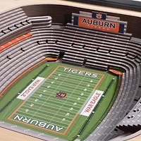 YouTheFan NCAA Auburn Tigers FB 25-Layer StadiumViews 3D Wall Art - Jordan-Hare Stadium
