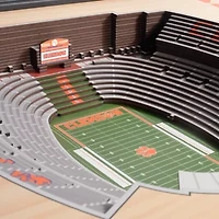 YouTheFan NCAA Clemson Tigers 25-Layer StadiumViews 3D Wall Art - Memorial Stadium