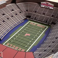Ole Miss Rebels YouTheFan NCAA Mississippi Rebels 25-Layer StadiumViews 3D Wall Art - Vaught Hemingway Stadium