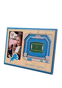 YouTheFan NFL Detroit Lions 3D StadiumView Picture Frame - Ford Field