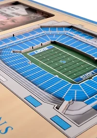 YouTheFan NFL Detroit Lions 3D StadiumView Picture Frame - Ford Field