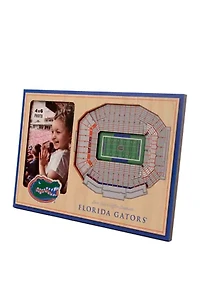 YouTheFan NCAA Florida Gators 3D StadiumView Picture Frame - Ben Hill Griffin Stadium