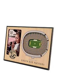 YouTheFan NFL Green Bay Packers 3D StadiumView Picture Frame - Lambeau Field