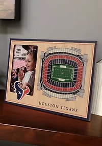 YouTheFan NFL Houston Texans 3D StadiumView Picture Frame - NRG Stadium