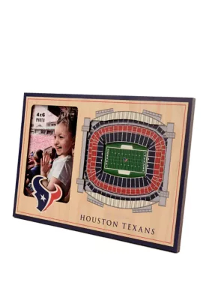 YouTheFan NFL Houston Texans 3D StadiumView Picture Frame - NRG Stadium