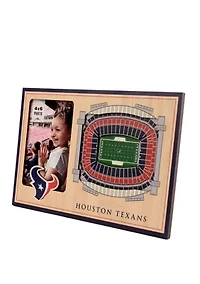 YouTheFan NFL Houston Texans 3D StadiumView Picture Frame - NRG Stadium