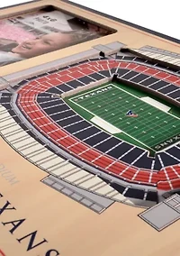 YouTheFan NFL Houston Texans 3D StadiumView Picture Frame - NRG Stadium