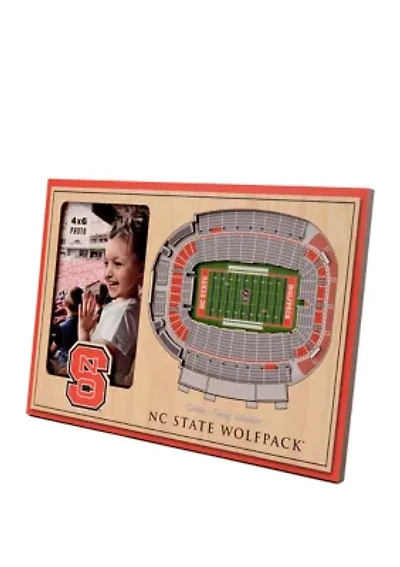 YouTheFan NCAA NC State Wolfpack 3D StadiumView Picture Frame - Carter-Finley Stadium