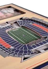 YouTheFan NFL New England Patriots 3D StadiumView Picture Frame - Gillette Stadium