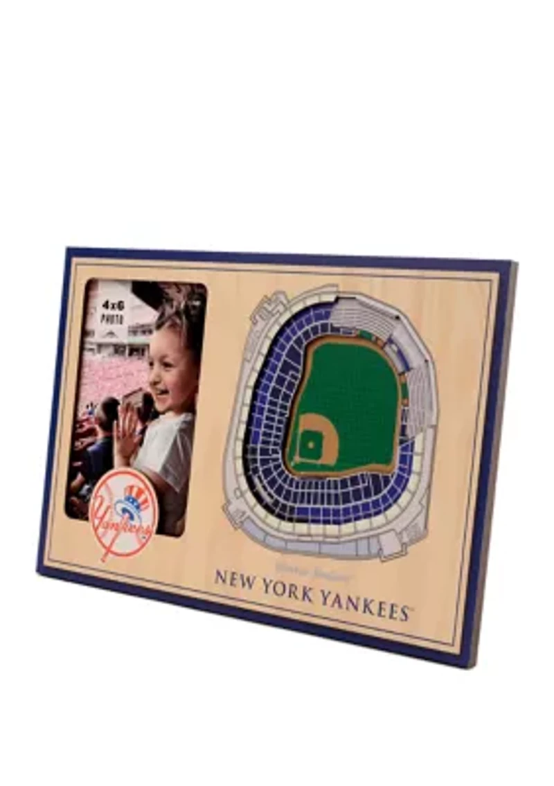 YouTheFan MLB New York Yankees 3D StadiumView Picture Frame - Yankee Stadium
