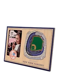 YouTheFan MLB New York Yankees 3D StadiumView Picture Frame - Yankee Stadium