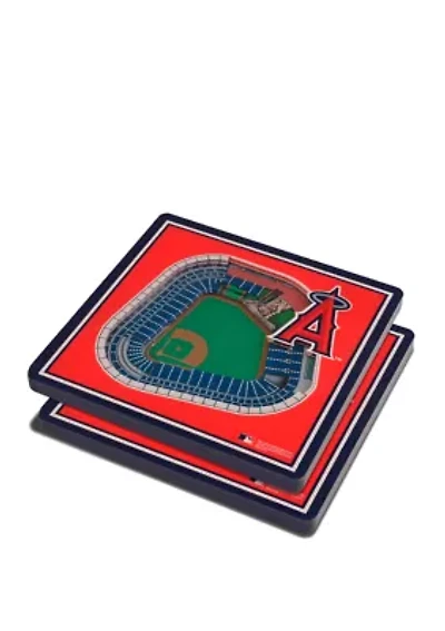 YouTheFan MLB Los Angeles Angels 3D StadiumView Coasters - Angel Stadium of Anaheim