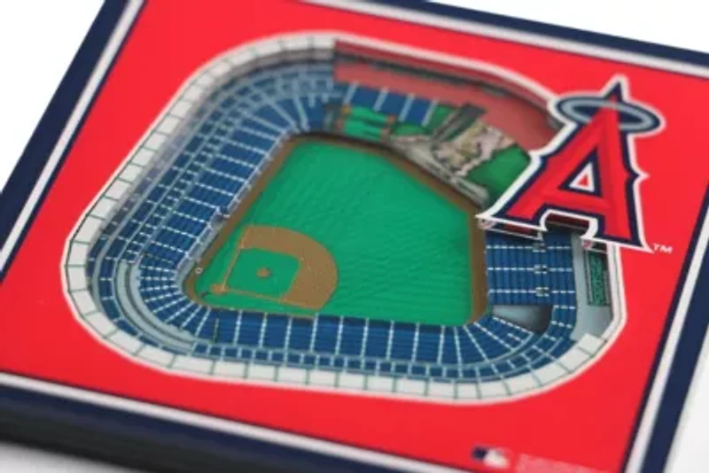 YouTheFan MLB Los Angeles Angels 3D StadiumView Coasters - Angel Stadium of Anaheim