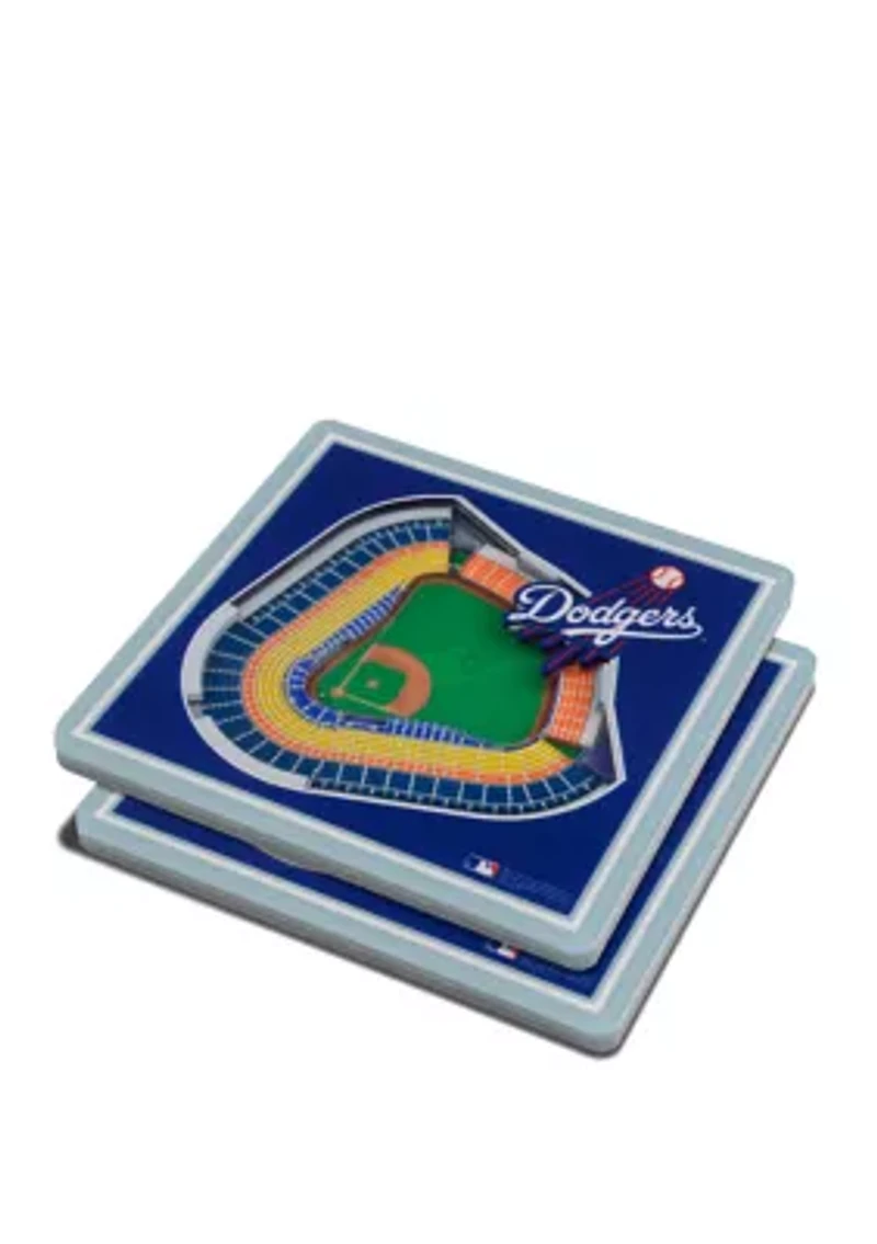 YouTheFan MLB Los Angeles Dodgers 3D StadiumView Coasters - Dodger Stadium