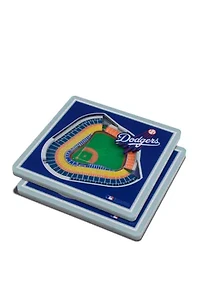 YouTheFan MLB Los Angeles Dodgers 3D StadiumView Coasters - Dodger Stadium
