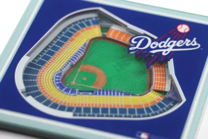 YouTheFan MLB Los Angeles Dodgers 3D StadiumView Coasters - Dodger Stadium