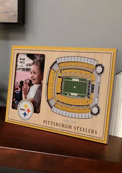 YouTheFan NFL Pittsburgh Steelers 3D StadiumView Picture Frame - Heinz Field