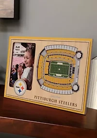 YouTheFan NFL Pittsburgh Steelers 3D StadiumView Picture Frame - Heinz Field
