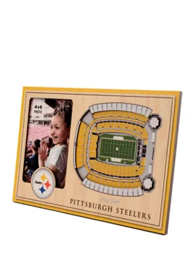 YouTheFan NFL Pittsburgh Steelers 3D StadiumView Picture Frame - Heinz Field