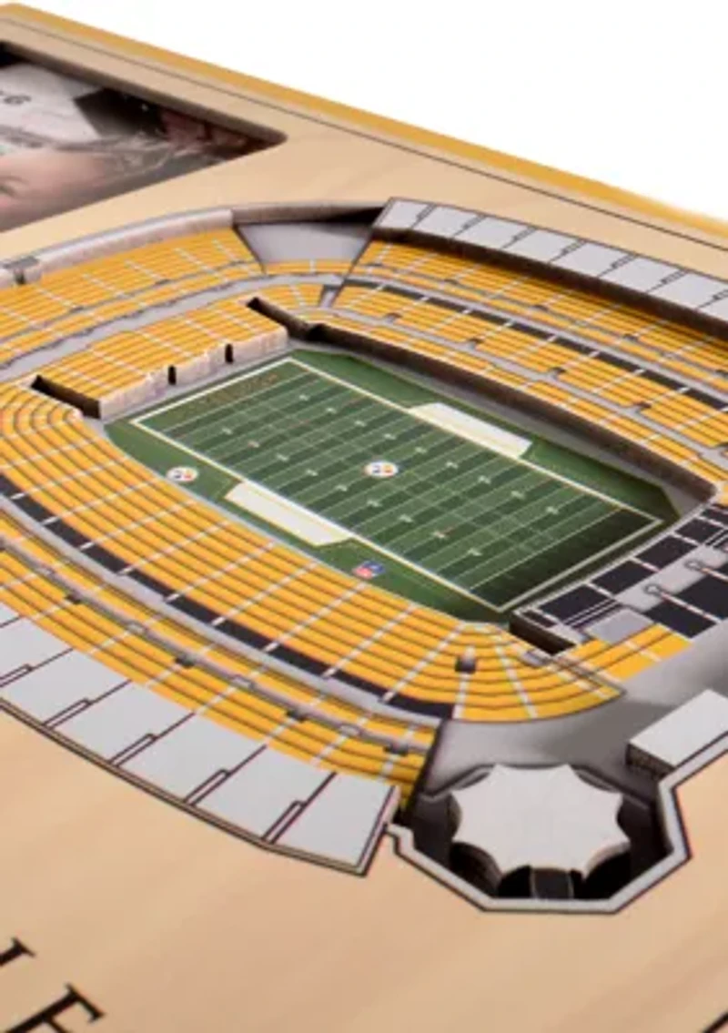 YouTheFan NFL Pittsburgh Steelers 3D StadiumView Picture Frame - Heinz Field