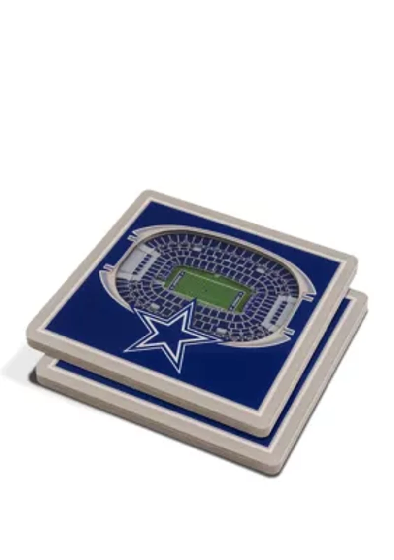YouTheFan NFL Dallas Cowboys 3D StadiumView Coasters - AT&T Stadium