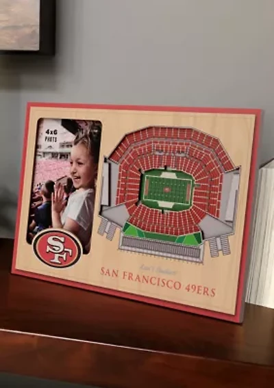 YouTheFan NFL San Francisco 49ers 3D StadiumView Picture Frame - Levi's Stadium