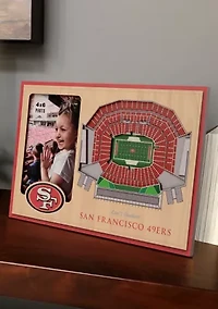 YouTheFan NFL San Francisco 49ers 3D StadiumView Picture Frame - Levi's Stadium