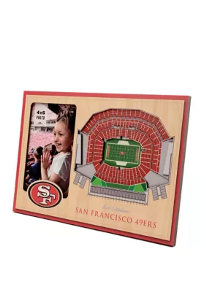 YouTheFan NFL San Francisco 49ers 3D StadiumView Picture Frame - Levi's Stadium