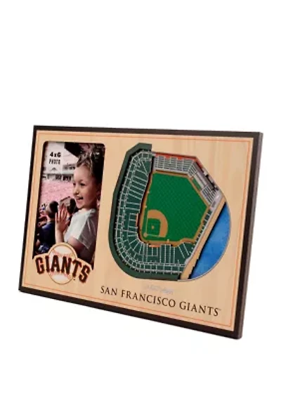 YouTheFan MLB San Francisco Giants 3D StadiumView Picture Frame - Oracle Park
