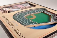 YouTheFan MLB San Francisco Giants 3D StadiumView Picture Frame - Oracle Park