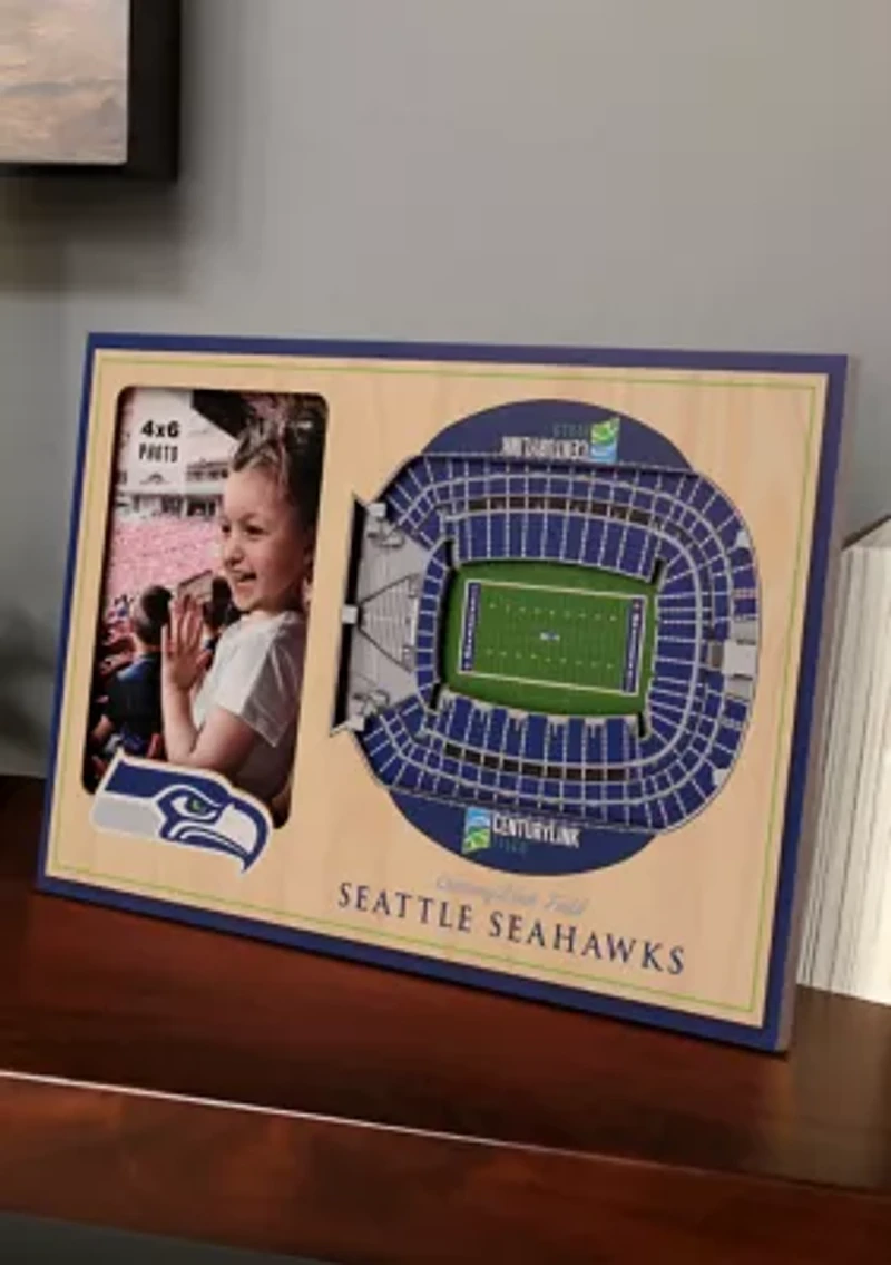 YouTheFan NFL Seattle Seahawks 3D StadiumView Picture Frame - CenturyLink Field