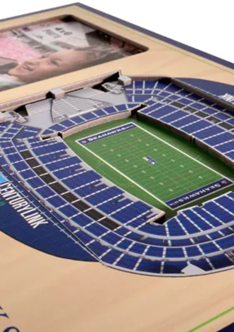 YouTheFan NFL Seattle Seahawks 3D StadiumView Picture Frame - CenturyLink Field