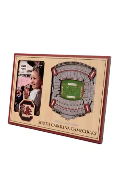 YouTheFan NCAA South Carolina Gamecocks 3D StadiumView Picture Frame - Williams-Brice Stadium